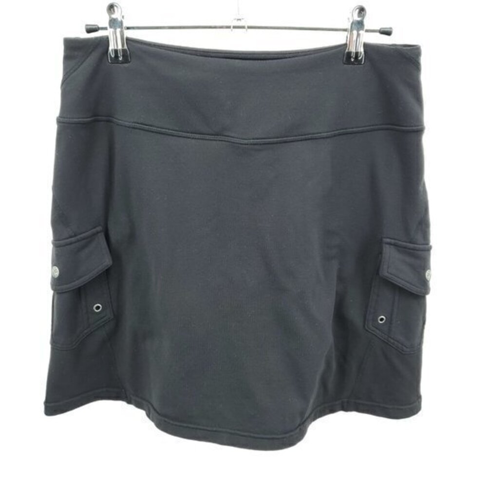 Athleta Cargo Mini Skort S Black